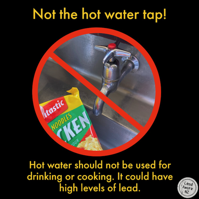 Not the hot water tap!