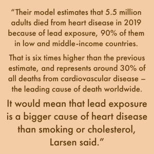 Lead and Heart Disease